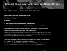 Tablet Screenshot of mobilecaravanservicingtoyou.com
